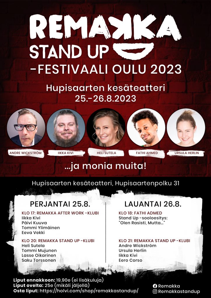 Keikat remakka stand up klubi oulu